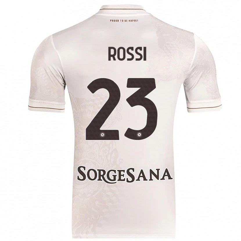 Danxen Damen Leonardo Rossi #23 Champagner Braun Auswärtstrikot Trikot 2025/26 T-Shirt Österreich