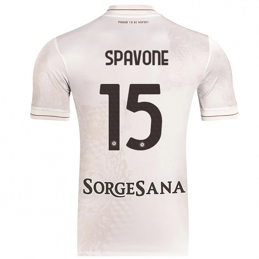 Danxen Damen Alessandro Spavone #15 Champagner Braun Auswärtstrikot Trikot 2025/26 T-Shirt Österreich