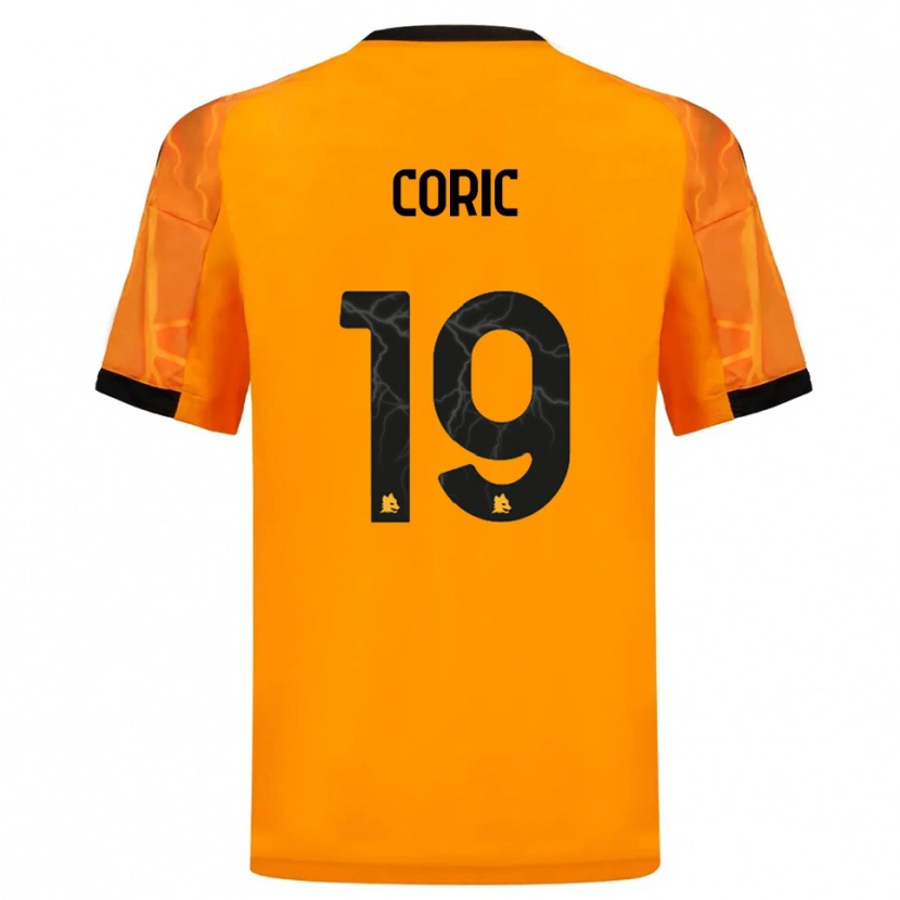 Danxen Damen Ante Coric #19 Orange Schwarz Auswärtstrikot Trikot 2025/26 T-Shirt Österreich