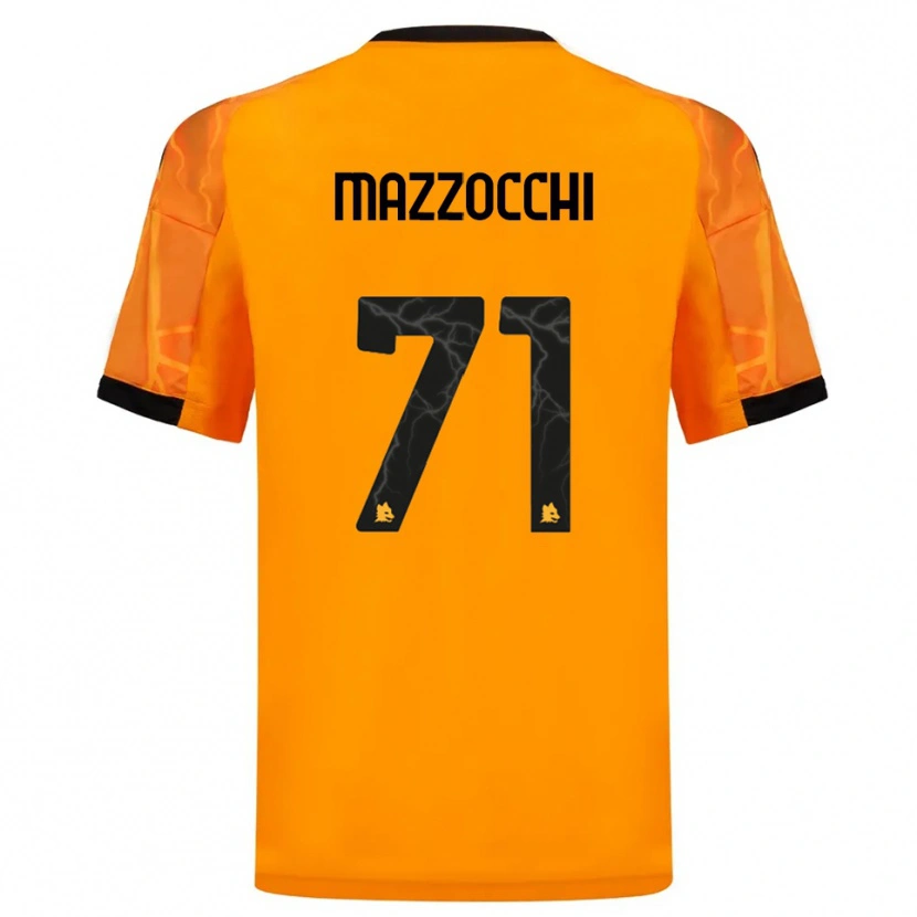 Danxen Damen Giulia Mazzocchi #71 Orange Schwarz Auswärtstrikot Trikot 2025/26 T-Shirt Österreich