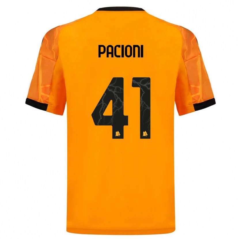 Danxen Damen Eleonora Pacioni #41 Orange Schwarz Auswärtstrikot Trikot 2025/26 T-Shirt Österreich