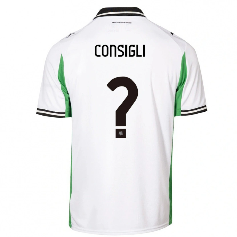 Danxen Damen Andrea Consigli #0 Weiß Grün Schwarz Auswärtstrikot Trikot 2025/26 T-Shirt Österreich