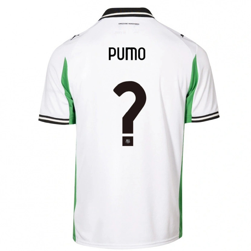 Danxen Damen Samuele Pumo #0 Weiß Grün Schwarz Auswärtstrikot Trikot 2025/26 T-Shirt Österreich