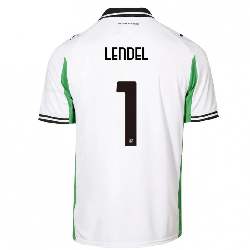 Danxen Damen Davide Lendel #1 Weiß Grün Schwarz Auswärtstrikot Trikot 2025/26 T-Shirt Österreich