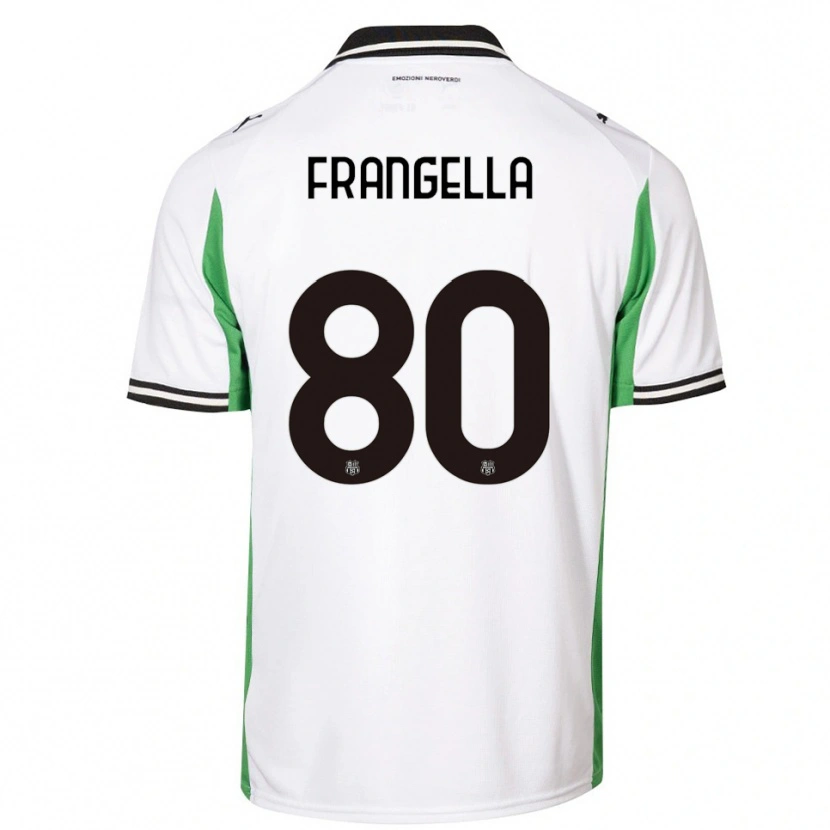 Danxen Damen Christian Frangella #80 Weiß Grün Schwarz Auswärtstrikot Trikot 2025/26 T-Shirt Österreich