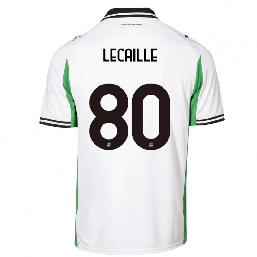 Danxen Damen Carla Lecaille #80 Weiß Grün Schwarz Auswärtstrikot Trikot 2025/26 T-Shirt Österreich