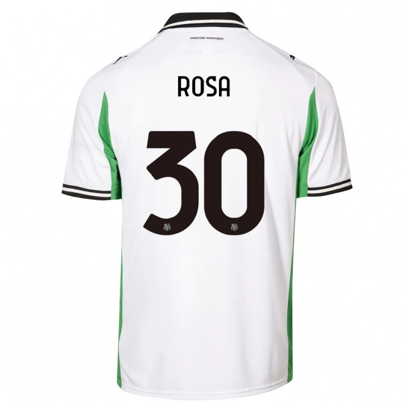 Danxen Damen Enrico Rosa #30 Weiß Grün Schwarz Auswärtstrikot Trikot 2025/26 T-Shirt Österreich