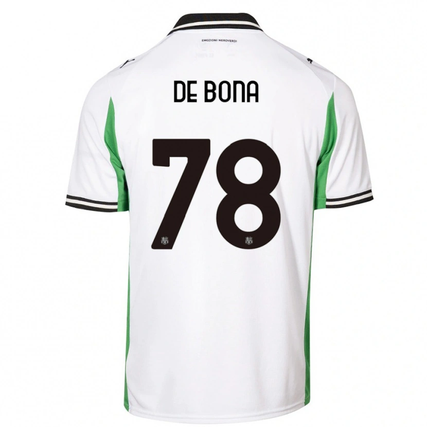 Danxen Damen Francesca De Bona #78 Weiß Grün Schwarz Auswärtstrikot Trikot 2025/26 T-Shirt Österreich