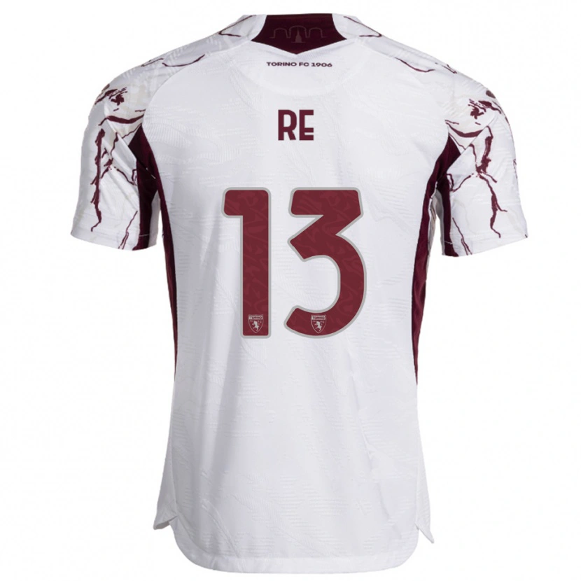 Danxen Damen Martino Re #13 Weiß Burgunderrot Auswärtstrikot Trikot 2025/26 T-Shirt Österreich