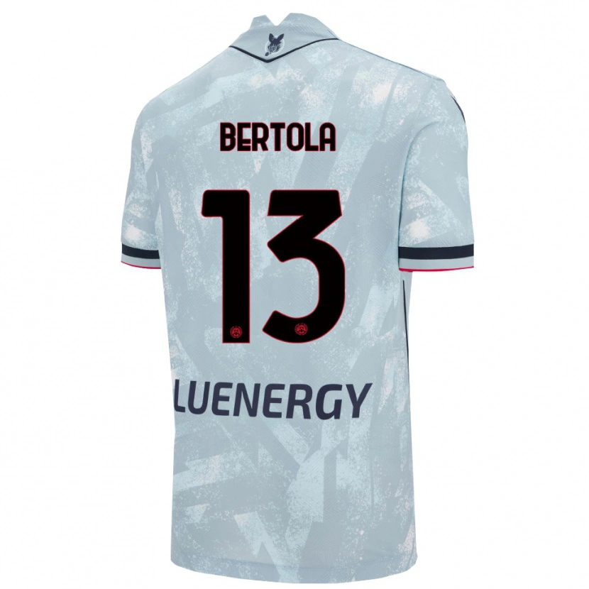 Danxen Damen Nicolò Bertola #13 Hellblau Schwarz Auswärtstrikot Trikot 2025/26 T-Shirt Österreich