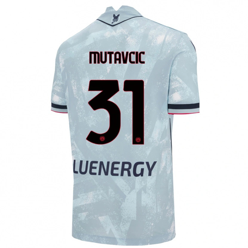 Danxen Damen Jan Mutavcic #31 Hellblau Schwarz Auswärtstrikot Trikot 2025/26 T-Shirt Österreich