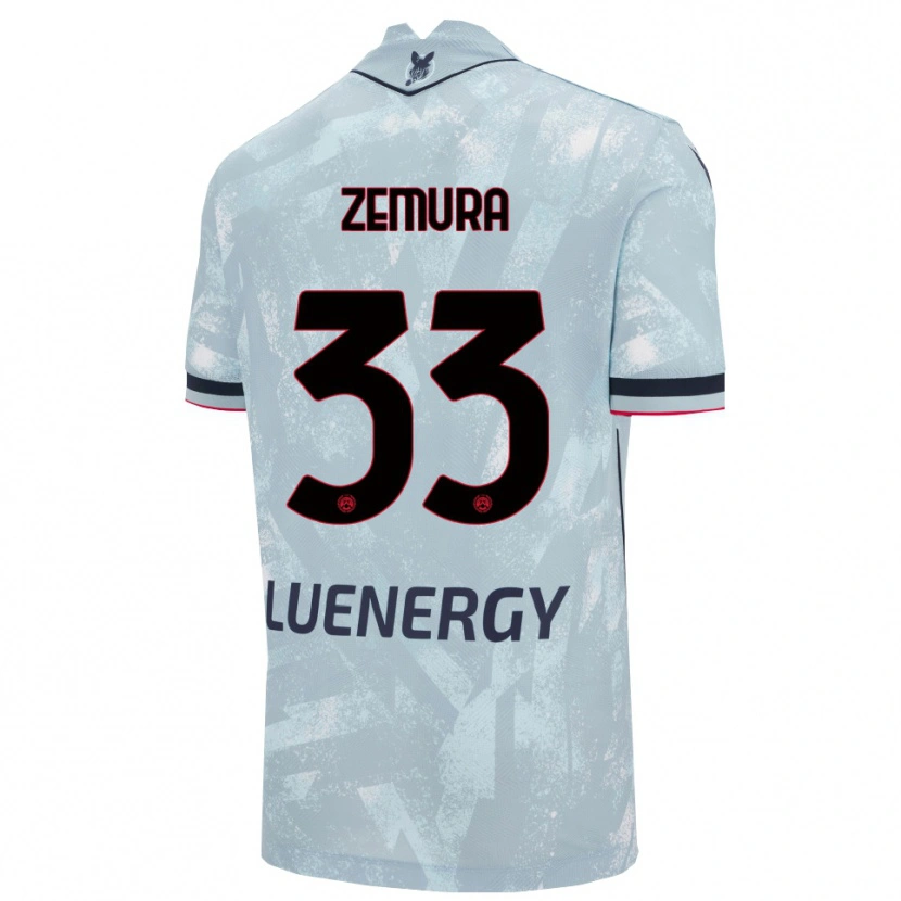 Danxen Damen Jordan Zemura #33 Hellblau Schwarz Auswärtstrikot Trikot 2025/26 T-Shirt Österreich