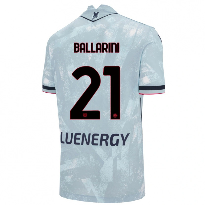 Danxen Damen Marco Ballarini #21 Hellblau Schwarz Auswärtstrikot Trikot 2025/26 T-Shirt Österreich