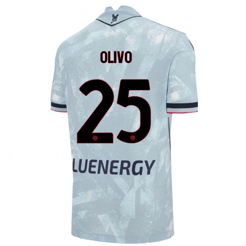 Danxen Damen Gioele Olivo #25 Hellblau Schwarz Auswärtstrikot Trikot 2025/26 T-Shirt Österreich