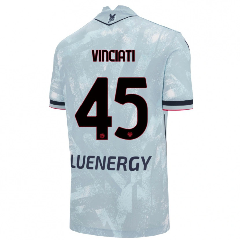 Danxen Damen Giulio Vinciati #45 Hellblau Schwarz Auswärtstrikot Trikot 2025/26 T-Shirt Österreich