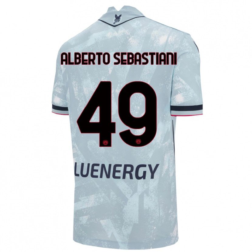 Danxen Damen José Alberto Sebastiani #49 Hellblau Schwarz Auswärtstrikot Trikot 2025/26 T-Shirt Österreich