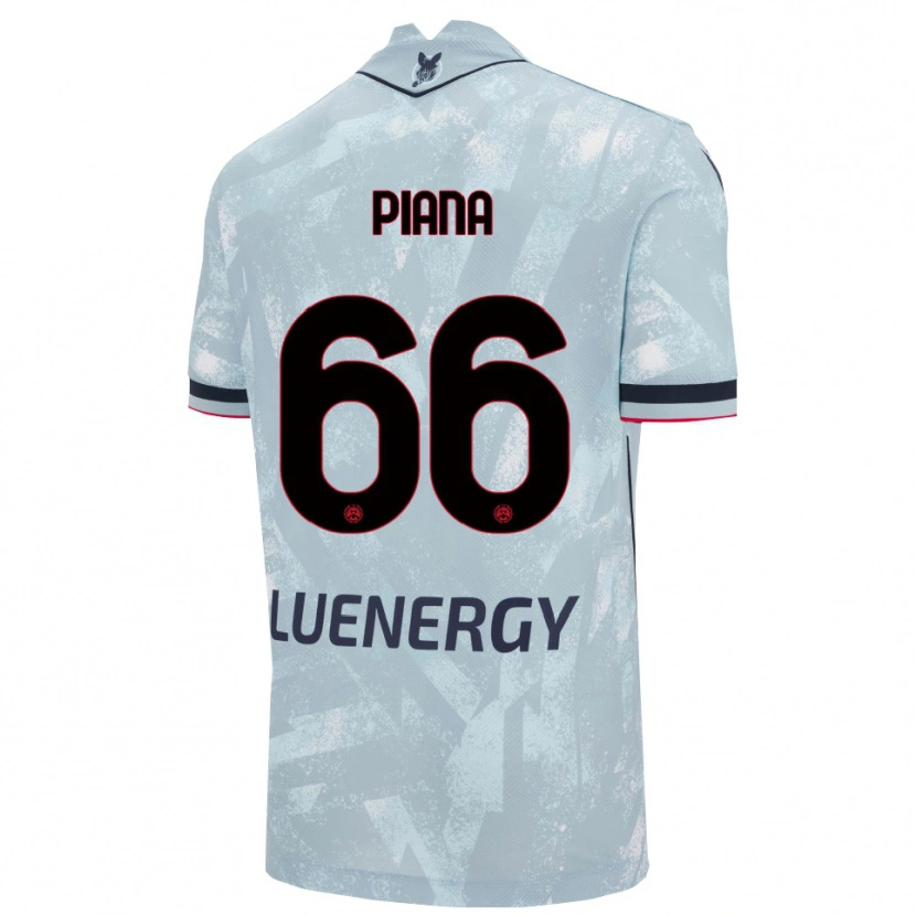 Danxen Damen Edoardo Piana #66 Hellblau Schwarz Auswärtstrikot Trikot 2025/26 T-Shirt Österreich