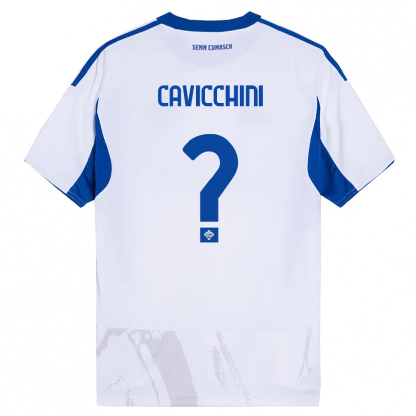 Danxen Damen Leonardo Cavicchini #0 Weiß Blau Auswärtstrikot Trikot 2025/26 T-Shirt Österreich