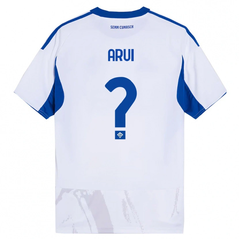 Danxen Damen Stefano Arui #0 Weiß Blau Auswärtstrikot Trikot 2025/26 T-Shirt Österreich