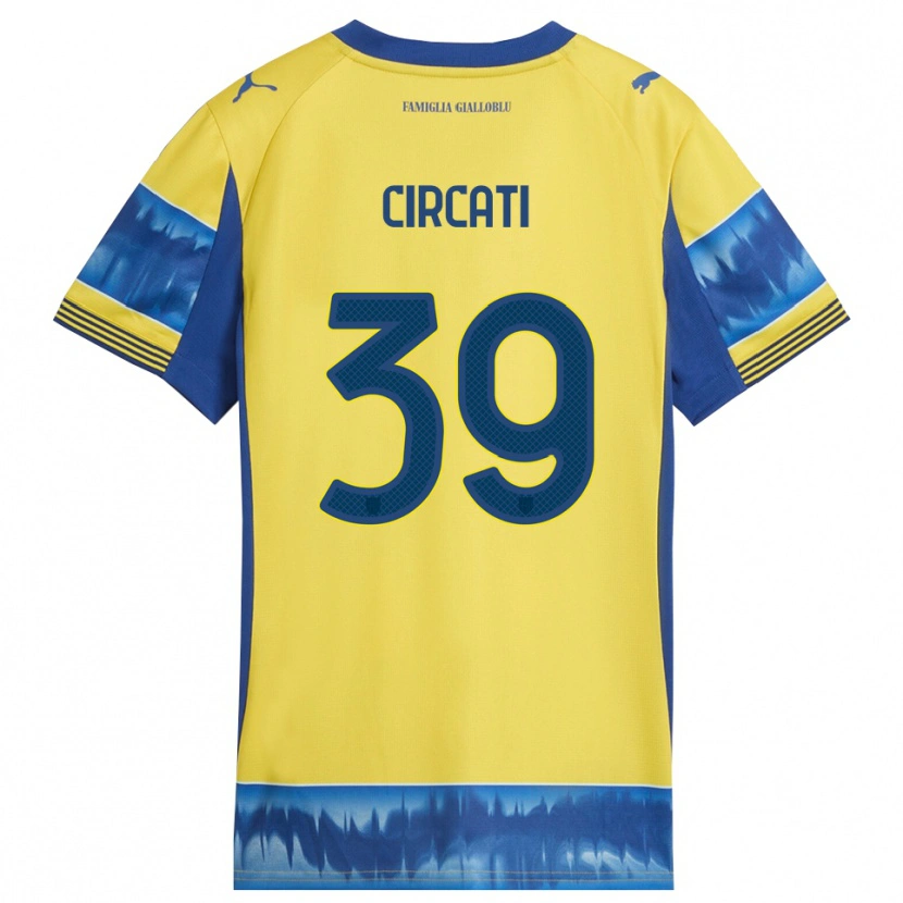 Danxen Damen Alessandro Circati #39 Gelb Blau Auswärtstrikot Trikot 2025/26 T-Shirt Österreich