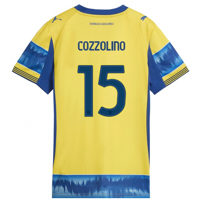 Danxen Damen Christian Cozzolino #15 Gelb Blau Auswärtstrikot Trikot 2025/26 T-Shirt Österreich
