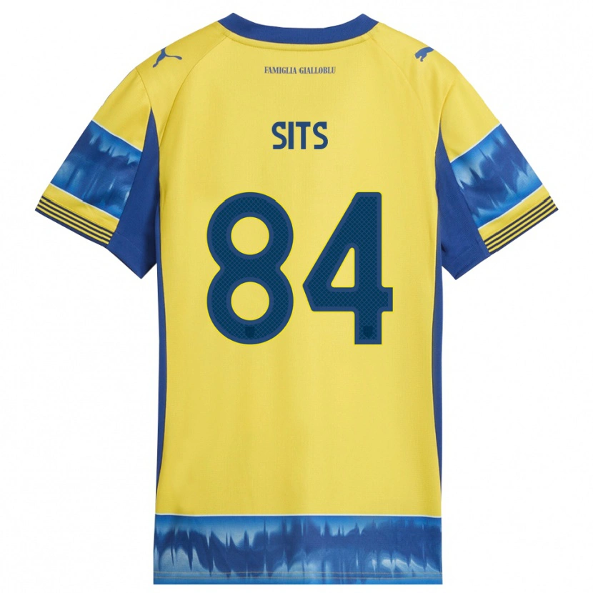 Danxen Damen Dario Sits #84 Gelb Blau Auswärtstrikot Trikot 2025/26 T-Shirt Österreich