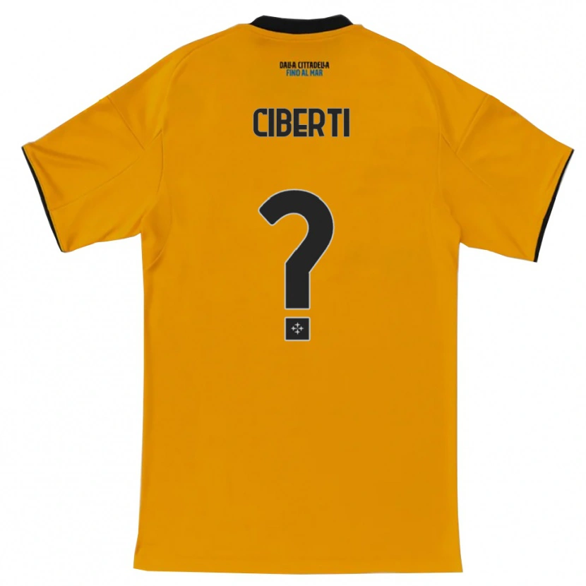 Danxen Damen Martino Ciberti #0 Orange Blau Auswärtstrikot Trikot 2025/26 T-Shirt Österreich