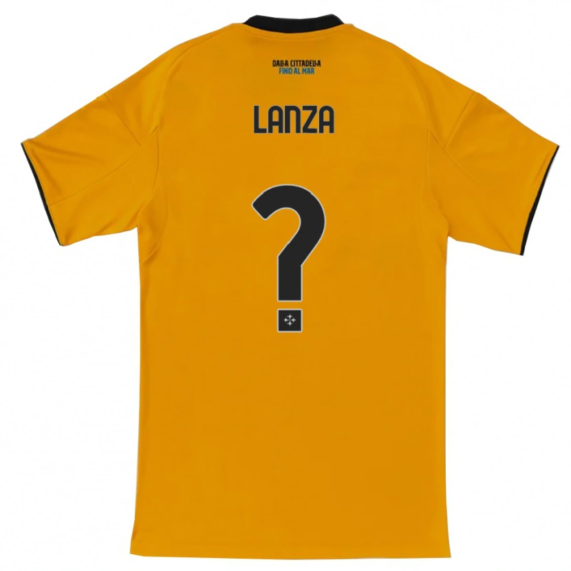 Danxen Damen Manuel Lanza #0 Orange Blau Auswärtstrikot Trikot 2025/26 T-Shirt Österreich