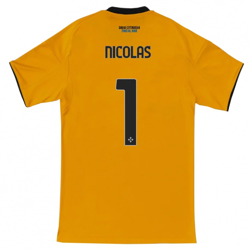 Danxen Damen Nícolas #1 Orange Blau Auswärtstrikot Trikot 2025/26 T-Shirt Österreich