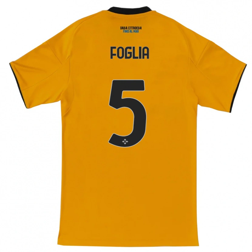 Danxen Damen Lorenzo Foglia #5 Orange Blau Auswärtstrikot Trikot 2025/26 T-Shirt Österreich