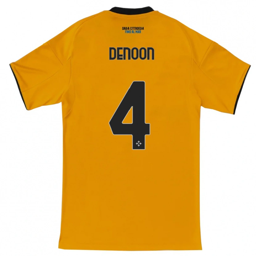 Danxen Damen Daniel Denoon #4 Orange Blau Auswärtstrikot Trikot 2025/26 T-Shirt Österreich