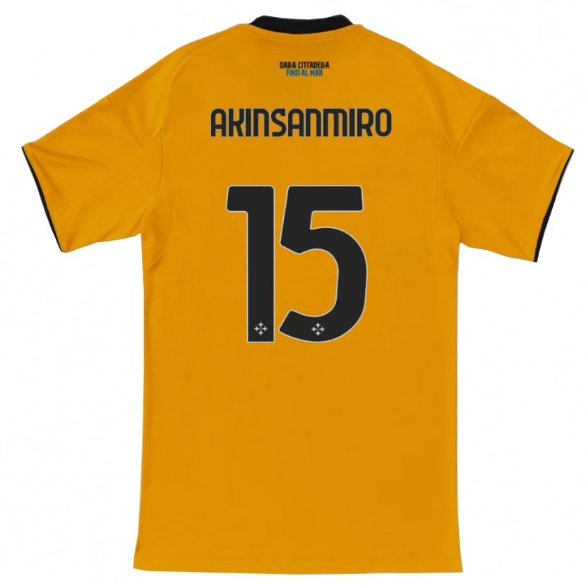 Danxen Damen Ebenezer Akinsanmiro #15 Orange Blau Auswärtstrikot Trikot 2025/26 T-Shirt Österreich