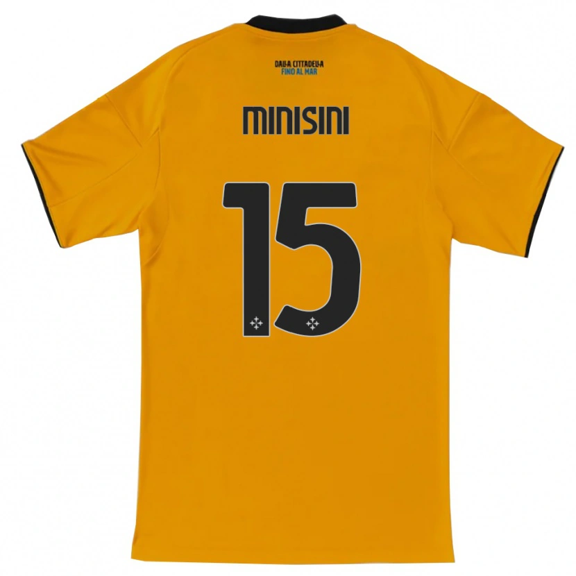 Danxen Damen Niccolò Minisini #15 Orange Blau Auswärtstrikot Trikot 2025/26 T-Shirt Österreich