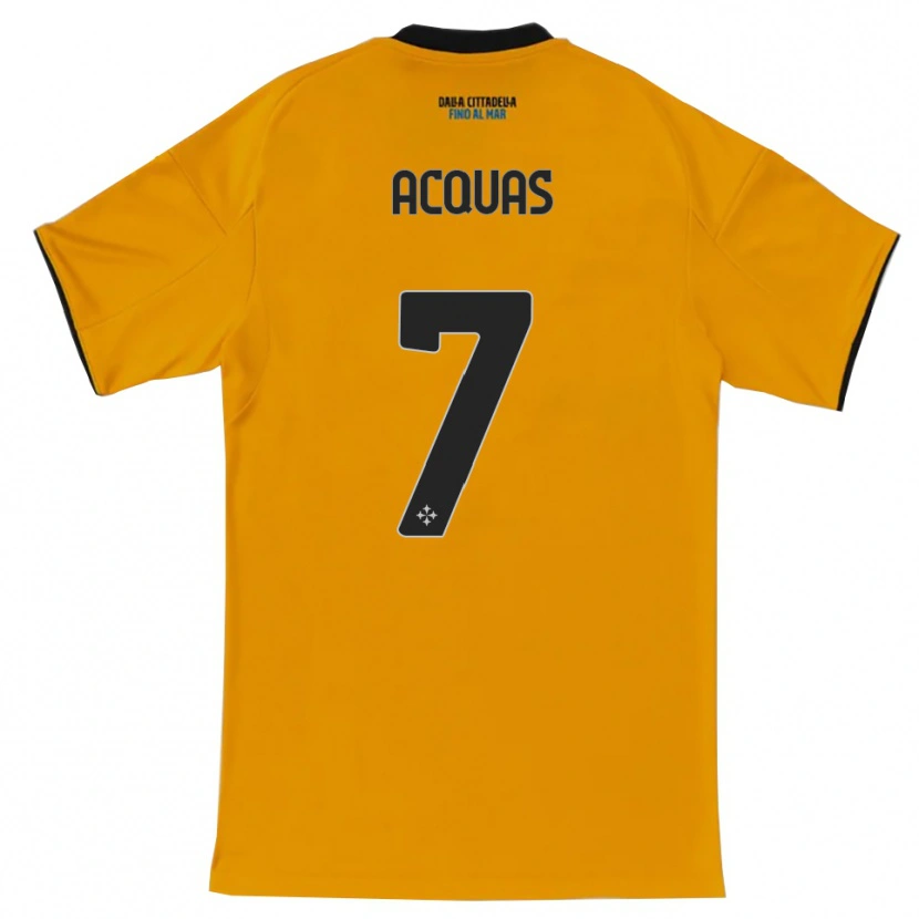 Danxen Damen Tommaso Acquas #7 Orange Blau Auswärtstrikot Trikot 2025/26 T-Shirt Österreich