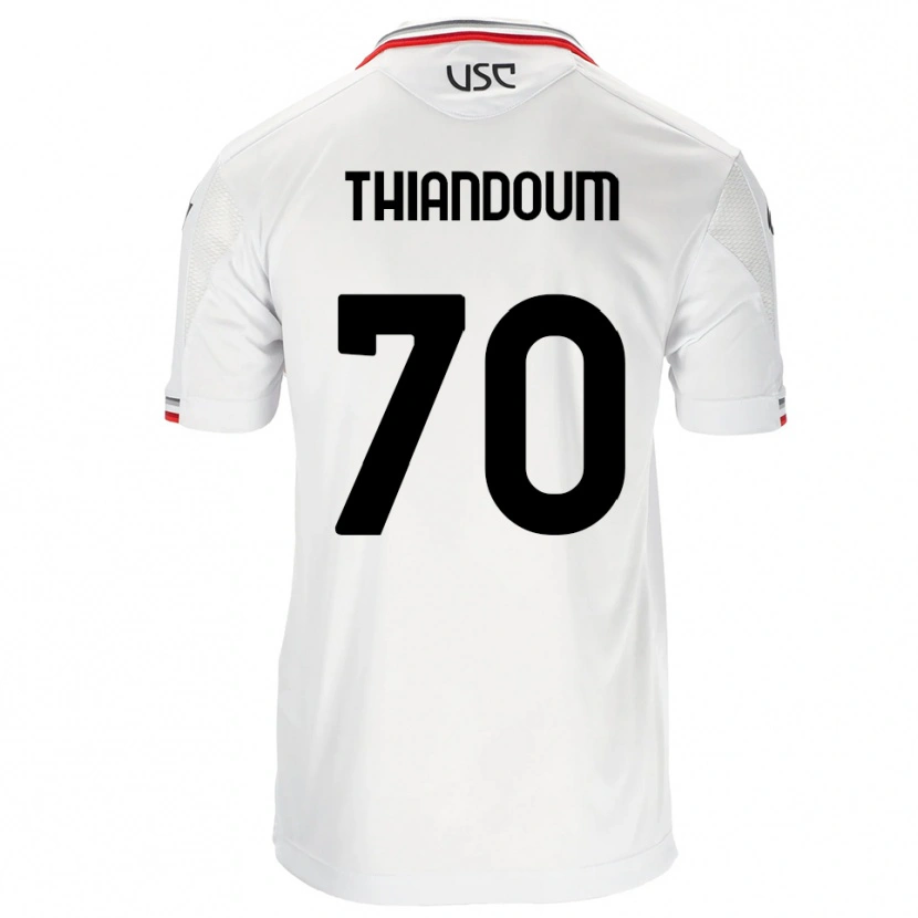 Danxen Damen Omar Thiandoum #70 Weiß Rot Auswärtstrikot Trikot 2025/26 T-Shirt Österreich