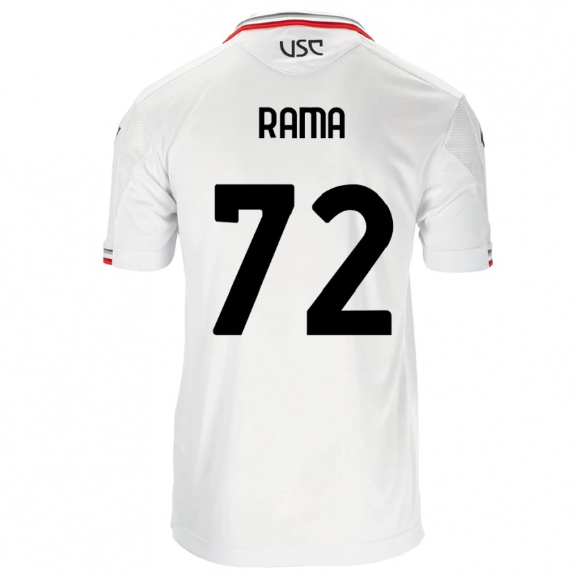 Danxen Damen Alex Rama #72 Weiß Rot Auswärtstrikot Trikot 2025/26 T-Shirt Österreich