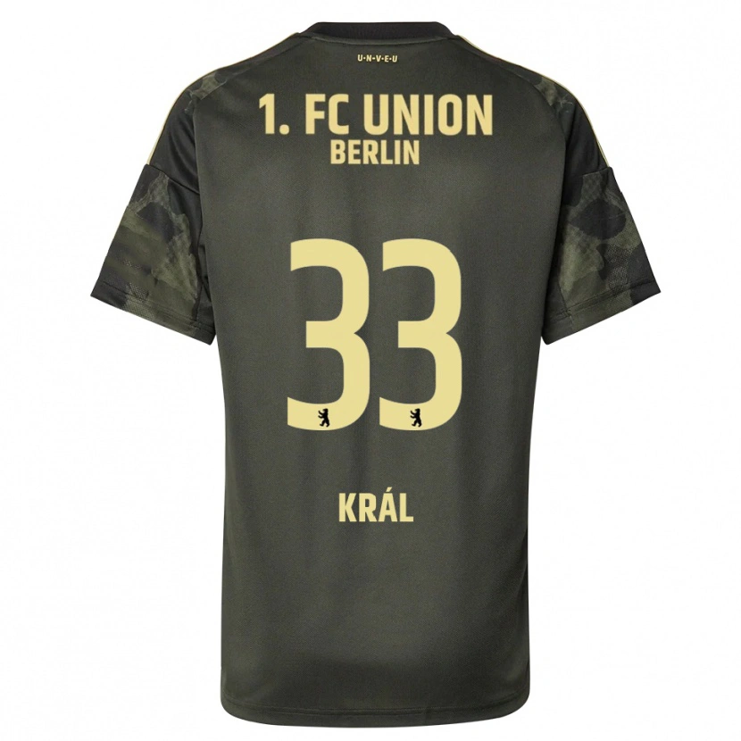 Danxen Damen Alex Král #33 Dunkelgrün Schwarz Auswärtstrikot Trikot 2025/26 T-Shirt Österreich