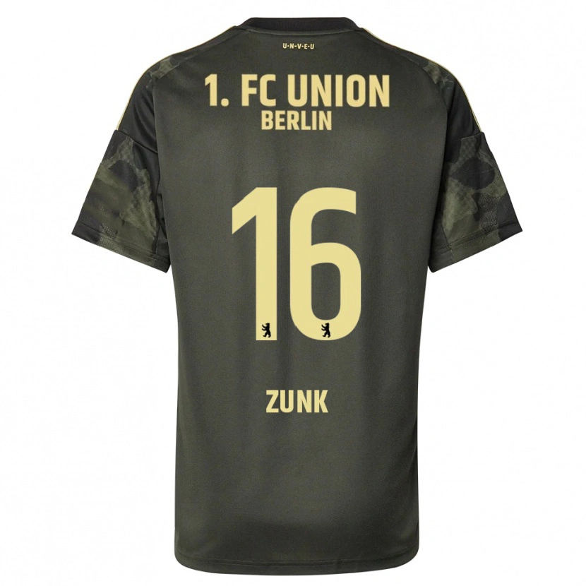 Danxen Damen Niklas Zunk #16 Dunkelgrün Schwarz Auswärtstrikot Trikot 2025/26 T-Shirt Österreich
