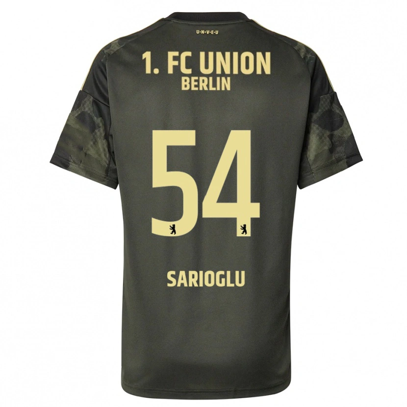 Danxen Damen Defne Sarıoğlu #54 Dunkelgrün Schwarz Auswärtstrikot Trikot 2025/26 T-Shirt Österreich