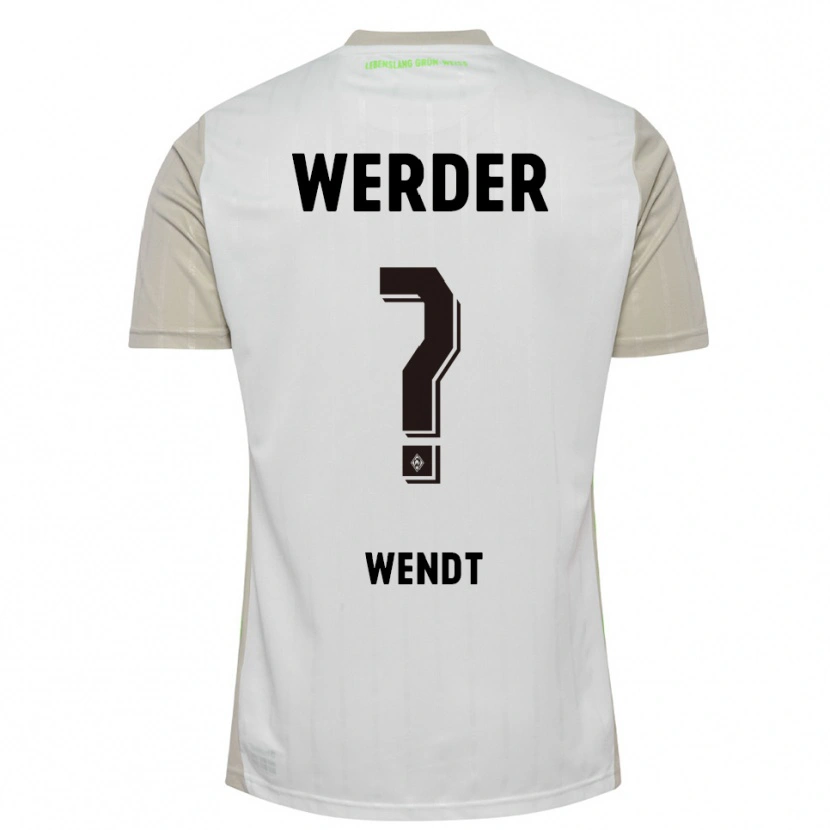Danxen Damen Maximilian Wendt #0 Weiß Schwarz Auswärtstrikot Trikot 2025/26 T-Shirt Österreich