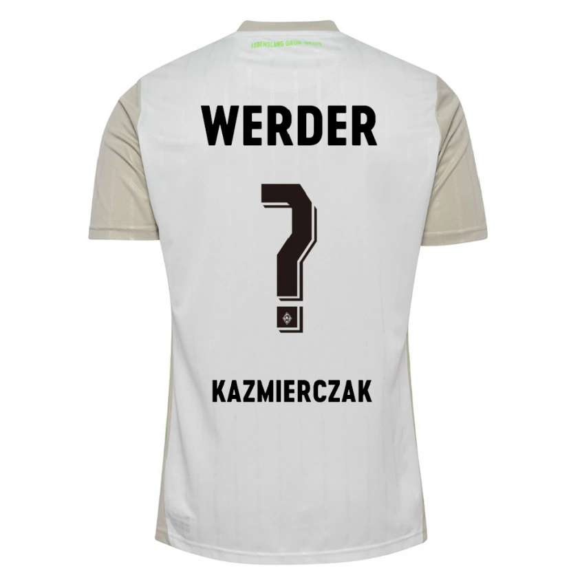 Danxen Damen Daniel Kazmierczak #0 Weiß Schwarz Auswärtstrikot Trikot 2025/26 T-Shirt Österreich