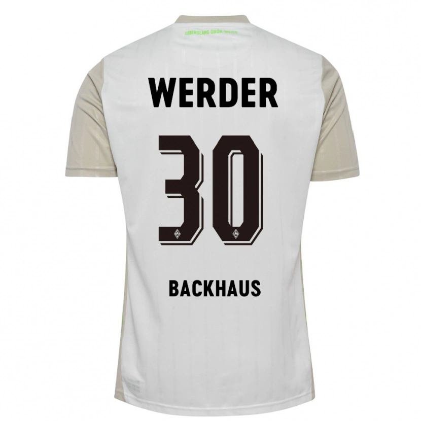 Danxen Damen Mio Backhaus #30 Weiß Schwarz Auswärtstrikot Trikot 2025/26 T-Shirt Österreich