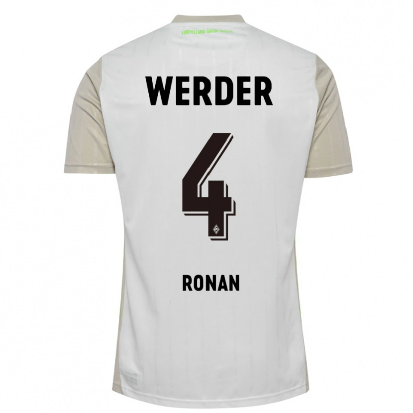 Danxen Damen Kaylie Ronan #4 Weiß Schwarz Auswärtstrikot Trikot 2025/26 T-Shirt Österreich