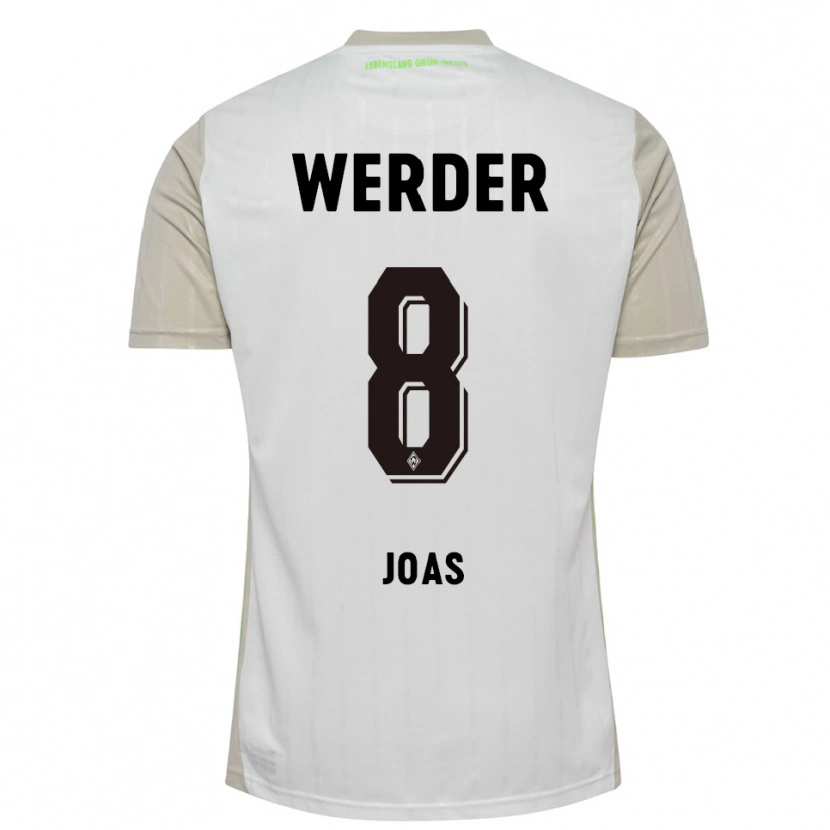 Danxen Damen Julius Joas #8 Weiß Schwarz Auswärtstrikot Trikot 2025/26 T-Shirt Österreich
