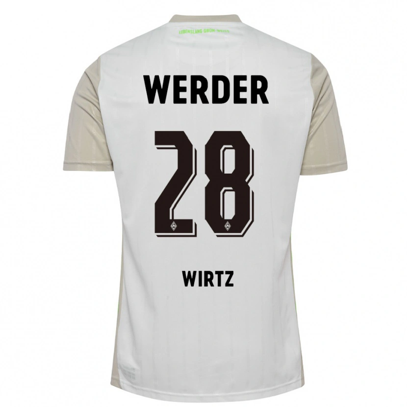 Danxen Damen Juliane Wirtz #28 Weiß Schwarz Auswärtstrikot Trikot 2025/26 T-Shirt Österreich