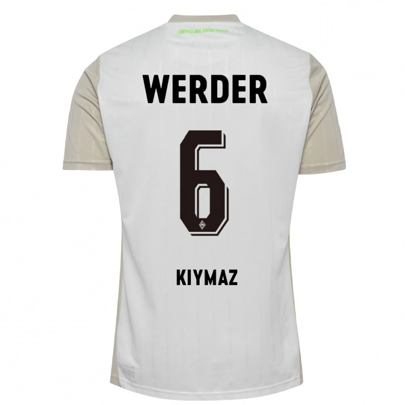 Danxen Damen Anil Kiymaz #6 Weiß Schwarz Auswärtstrikot Trikot 2025/26 T-Shirt Österreich