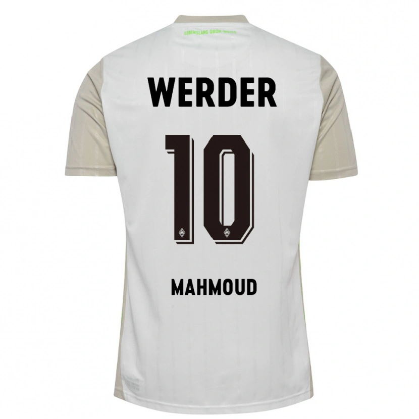 Danxen Damen Tuana Mahmoud #10 Weiß Schwarz Auswärtstrikot Trikot 2025/26 T-Shirt Österreich