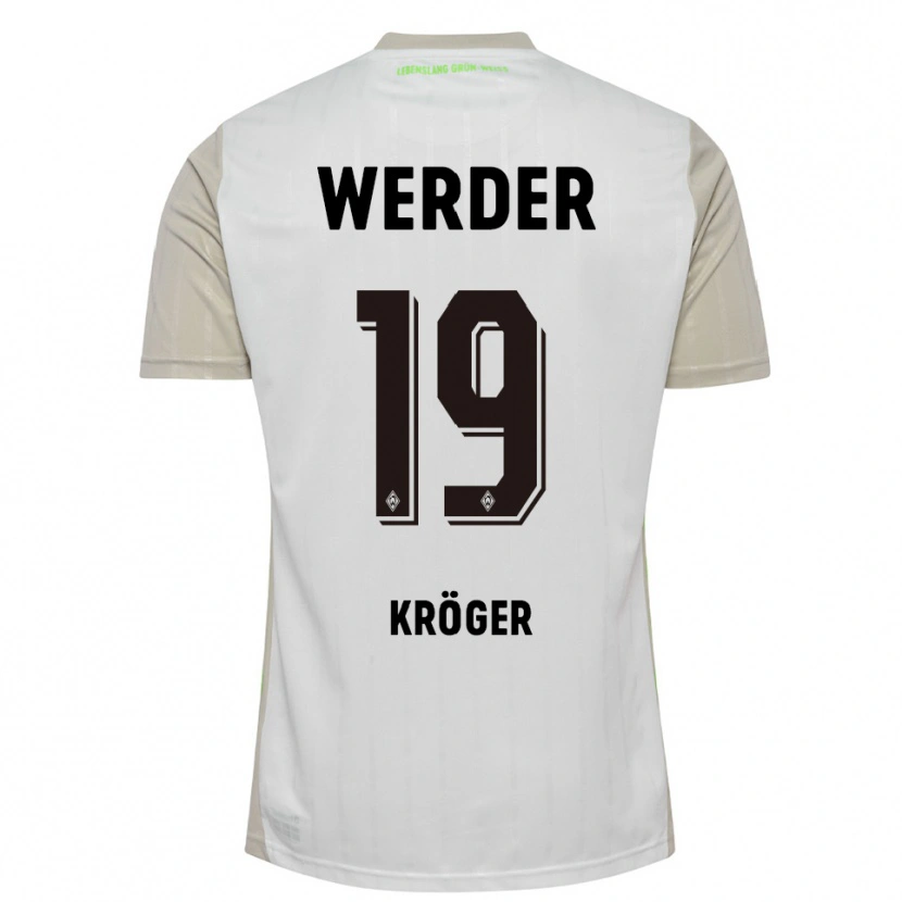 Danxen Damen Moritz Kröger #19 Weiß Schwarz Auswärtstrikot Trikot 2025/26 T-Shirt Österreich