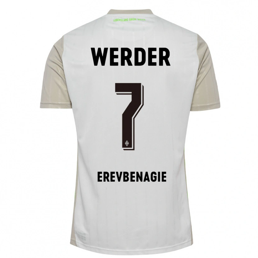 Danxen Damen Paul Erevbenagie #7 Weiß Schwarz Auswärtstrikot Trikot 2025/26 T-Shirt Österreich