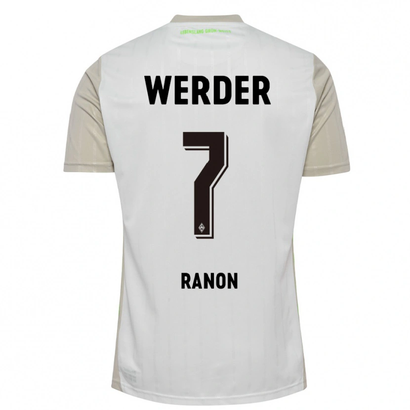 Danxen Damen Yuval Ranon #7 Weiß Schwarz Auswärtstrikot Trikot 2025/26 T-Shirt Österreich